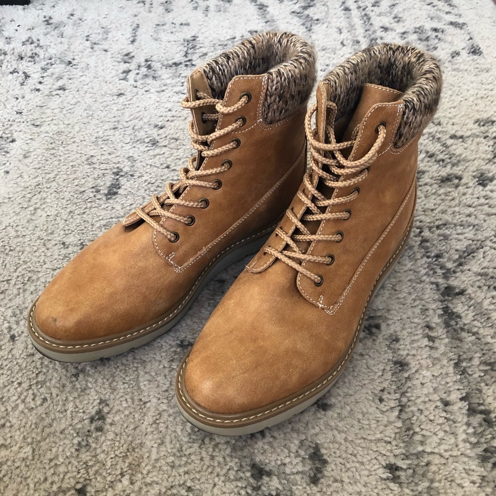 Sonoma brown ankle work boots